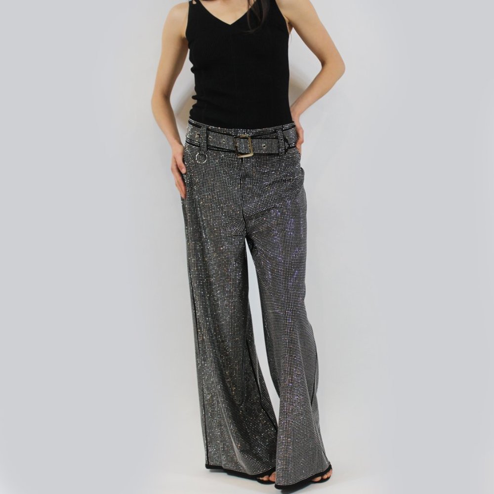 Diamond Sequin Pants HP-678